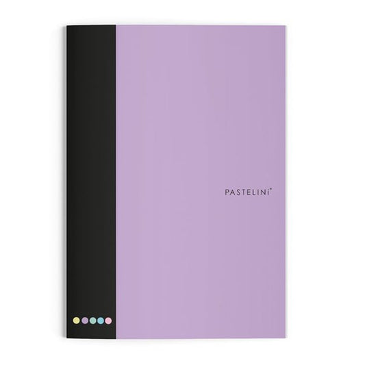 Füzet vonalas PASTELINI 444 A/4 40 lapos extra kapcsos lila kép