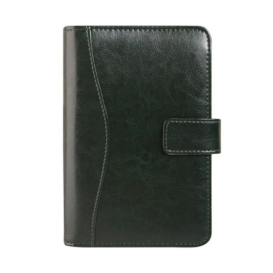 Gyűrűs kalendárium SATURNUS L231 sárga lapos zöld műbőr 2026. kép