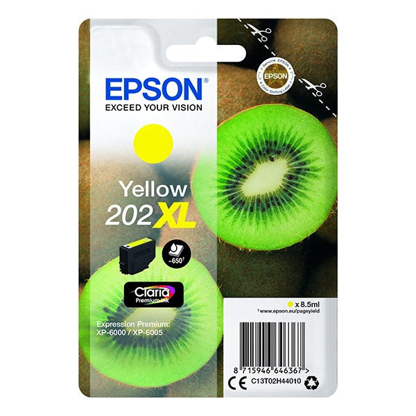 Festékpatron EPSON T02H4 sárga 8,5ml kép
