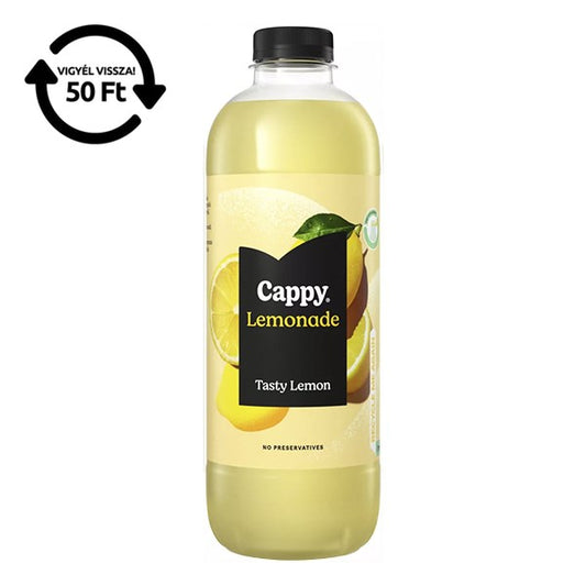 Üdítőital szénsavmentes CAPPY Happy Lemonade citrom 1,25L DRS kép