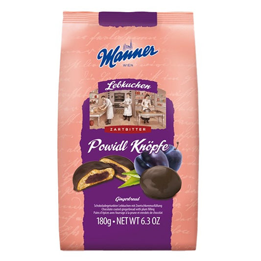 Mézeskalács MANNER Knöpfe szilvás puszedli 180 g kép