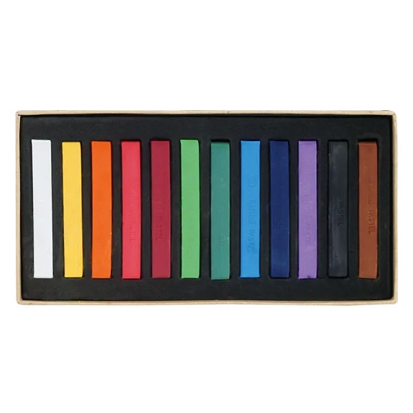 Pasztellkréta MARIES 12 színű kép