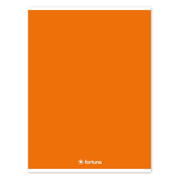 Füzet vonalas FORTUNA Monocolor A/4 32 lapos narancssárga kép