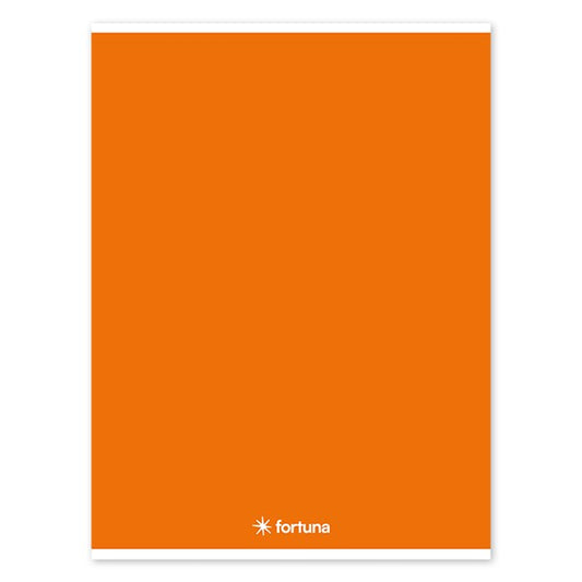 Füzet vonalas FORTUNA Monocolor A/4 32 lapos narancssárga kép