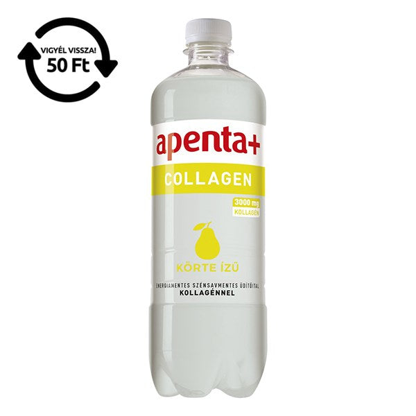 Ásványvíz szénsavmentes APENTA+ Collagen körte ízű 0,75L DRS kép