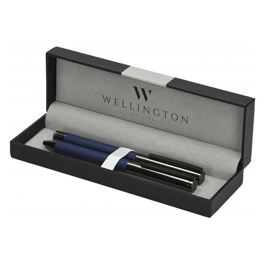 Golyóstoll WELLINGTON Stamford sötétkék kép