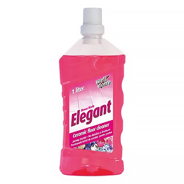 Padlótisztító folyadék WELL DONE Elegant járólapra 1L kép