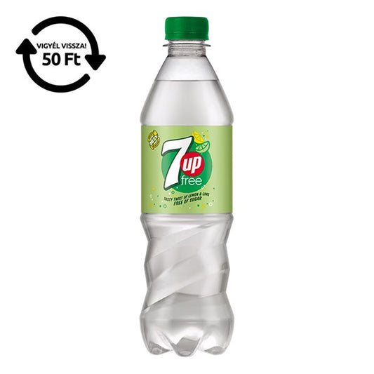 Üdítőital szénsavas 7UP Free 0,5L DRS kép