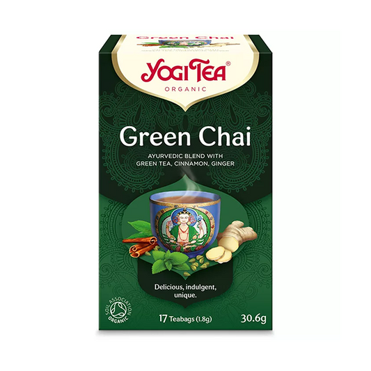 Zöld tea bio YOGI TEA Zöld chai 17 filter/doboz kép
