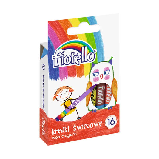 Viaszkréta FIORELLO hengeres vegyes színek 16 darabos kép