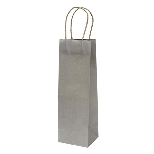 Italtasak CREATIVE Classic Simple 13x36x10 cm kraft egyszínű ezüst sodort füles kép
