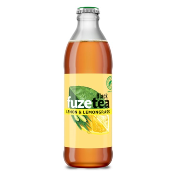 Üdítőital szénsavmentes FUZETEA Citrom-Citromfű üveges 0,25L DRS kép