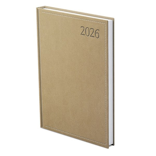 Határidőnapló TOPTIMER Traditional T011 B/5 heti fehér lapos bézs 2026. kép