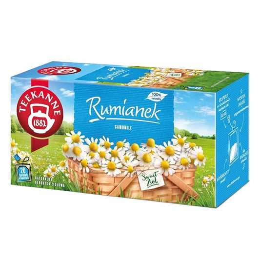 Herbatea TEEKANNE kamilla 12 filter/doboz kép