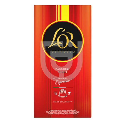 Kávékapszula L`OR Ferrari Maranello Nespresso kompatibilis 10 kapszula/doboz kép