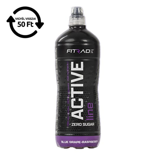 Sportital FITRADE Active line kékszőlő-málna 1 L DRS kép