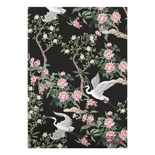 Határidőnapló LIZZY CARD A/5 napi szivacsos Birds at night 2026. kép
