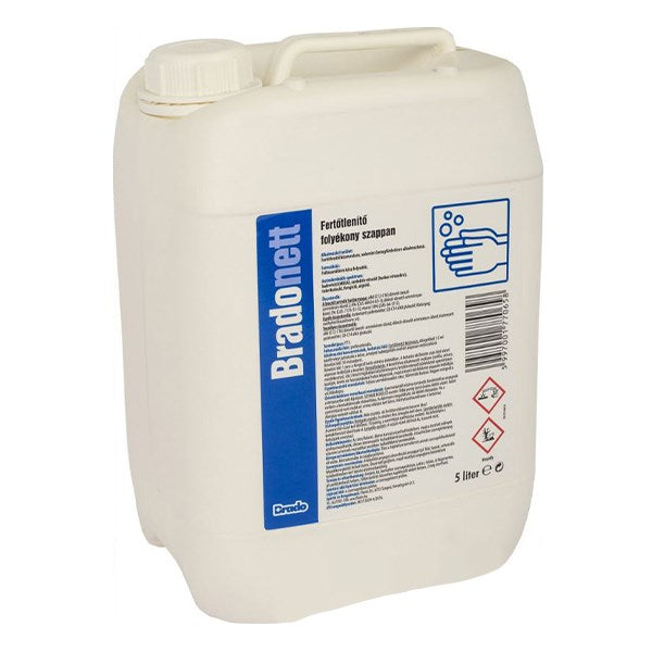 Kézfertőtlenítő folyékony szappan BRADONETT 5L kép