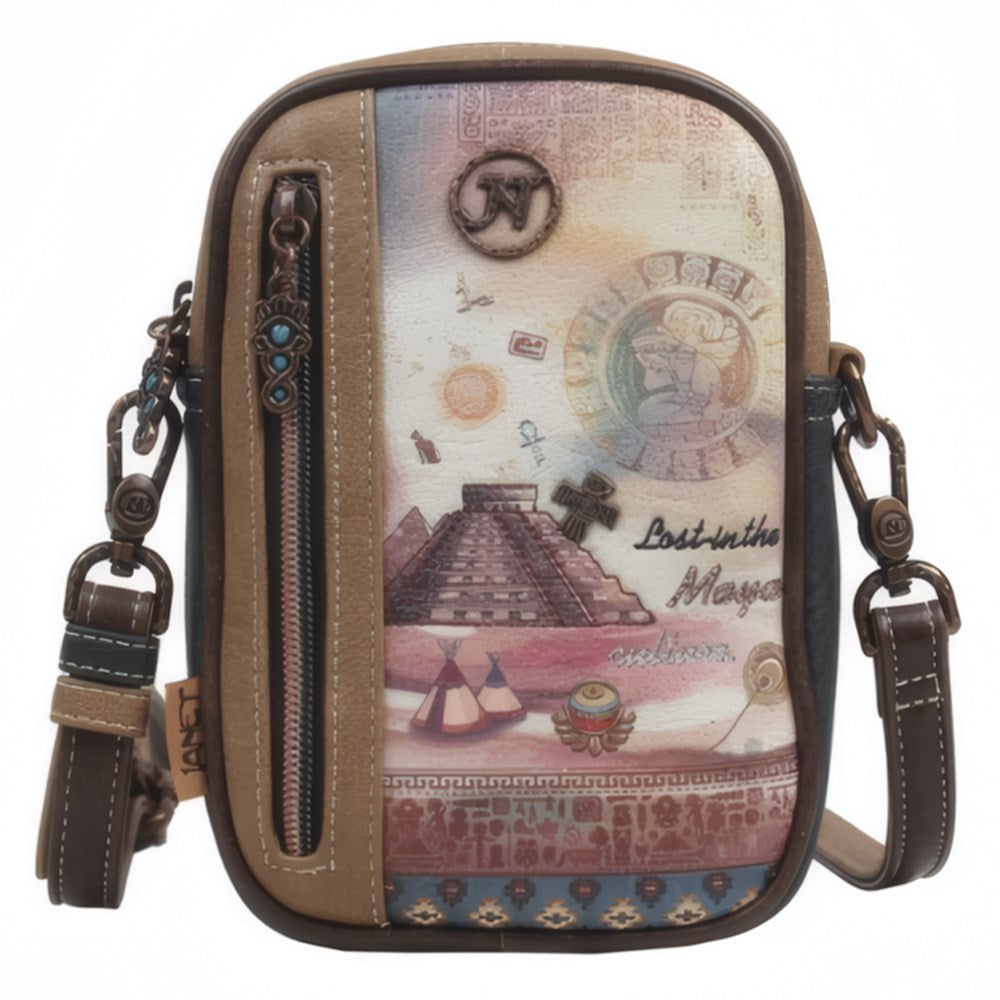 Oldaltáska JANET DENESE Maya Journey J-010D kép