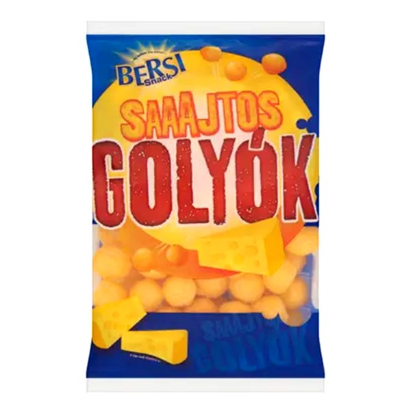 Sajtos snack golyók BERSI 120 g kép