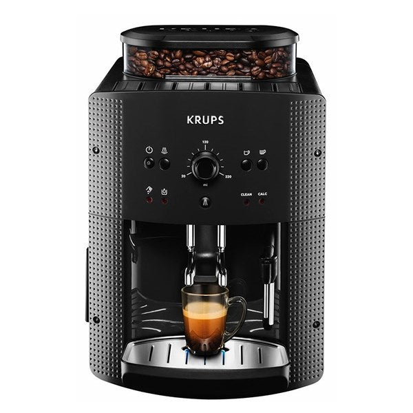 Kávéfőző automata KRUPS EA811010 2 személyes 15 bar fekete kép