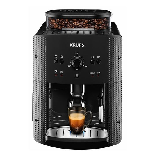 Kávéfőző automata KRUPS EA811010 2 személyes 15 bar fekete kép