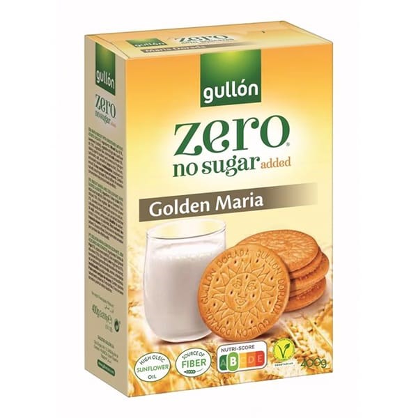 Keksz GULLON Maria Gold Zero 400 g kép