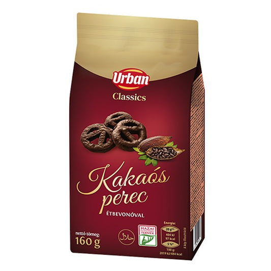 Töltött ostya URBAN Classic kakaós perec 180 g kép