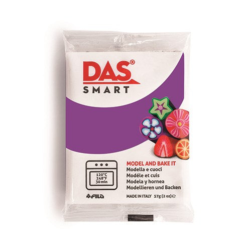 Gyurma DAS Smart süthető és modellező gyurma 57 g lila kép