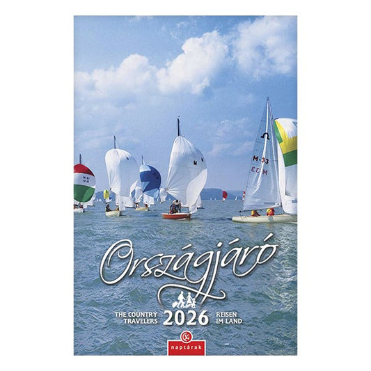 Falinaptár CSG 210x320mm álló Országjáró 2026. kép
