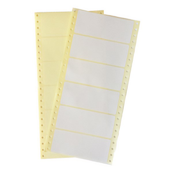 Etikett leporellós 120x48 mm egypályás 3000 címke/doboz kép
