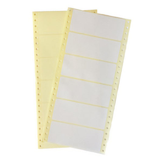 Etikett leporellós 120x48 mm egypályás 3000 címke/doboz kép