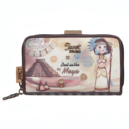 Pénztárca JANET DENESE Maya Journey JW-004D kép