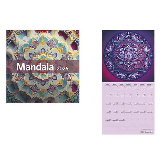 Falinaptár TOPTIMER T098 290x580mm álló Mandala 2026. kép