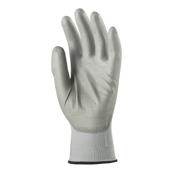 Kesztyű mártott COVERGUARD poliészter PU tenyérrel szürke 8-as 2 darab/pár kép