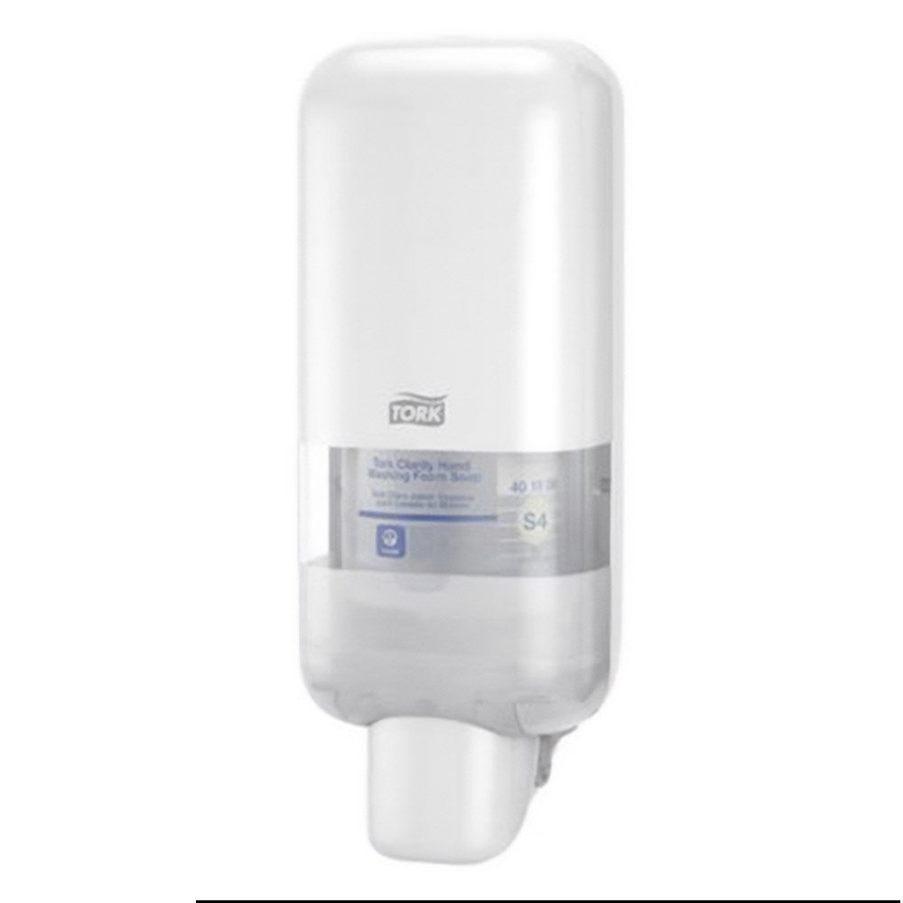 Hab folyékony szappan és kézfertőtlenítő adagoló TORK Elevation S4 rendszer fehér kép