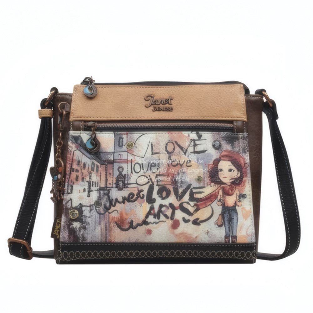 Válltáska JANET DENESE Art Gallery J-088C kép