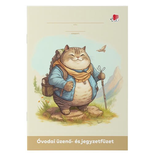 Üzenő- és jegyzetfüzet ICO Student A/5 32 lapos óvodai kép