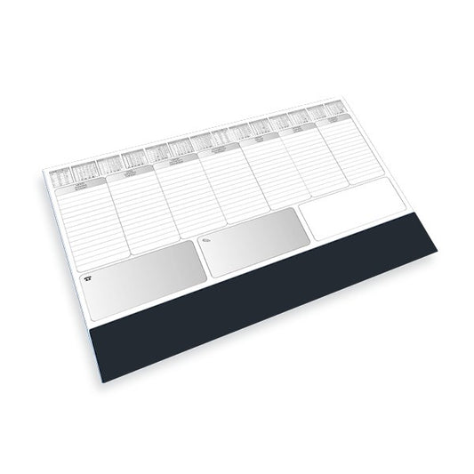 Íróalj ALISCA 576x406mm bordó bianco kép