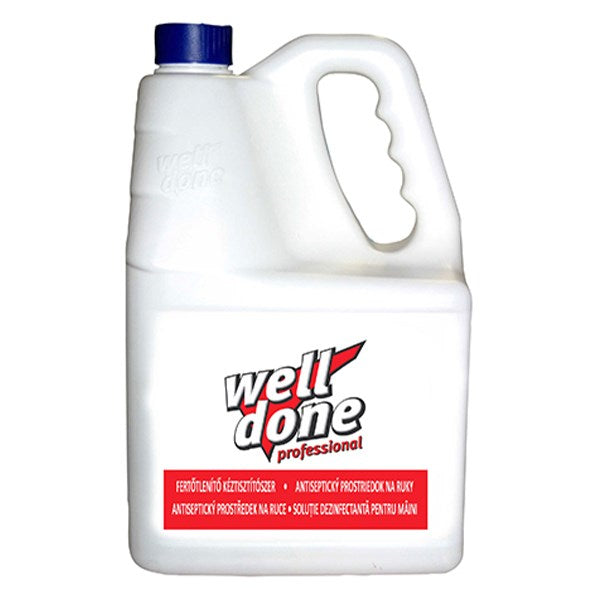 Fertőtlenítő kéztisztítószer WELL DONE Fine antibakteriális 5L kép