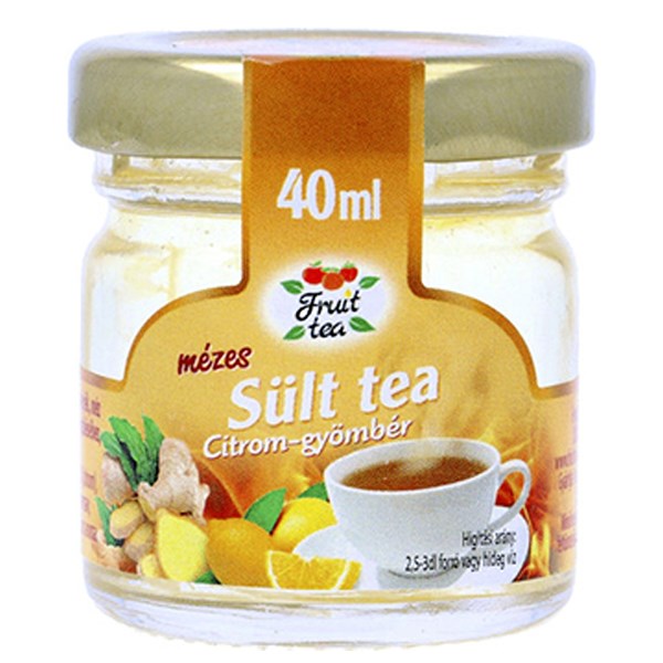 Sült tea FRUIT TEA citrom-gyömbér 40 ml kép