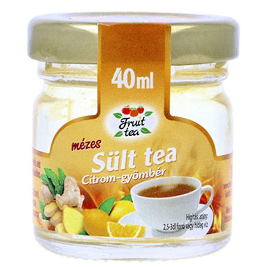 Sült tea FRUIT TEA citrom-gyömbér 40 ml kép
