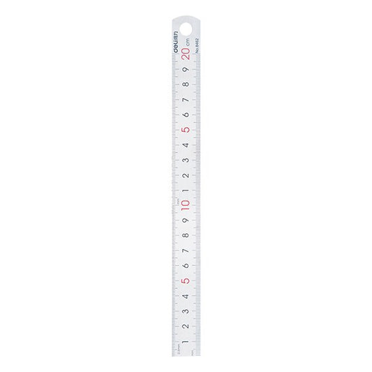 Vonalzó DELI fém 20 cm kép