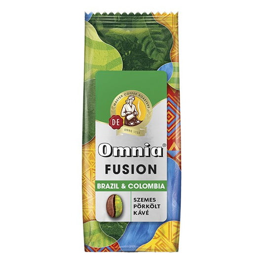 Kávé szemes DOUWE EGBERTS Omnia Fusion Brazil&Colombia 900 g kép