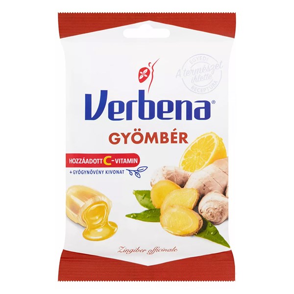 Töltött keménycukorka VERBENA gyömbér 60 g kép