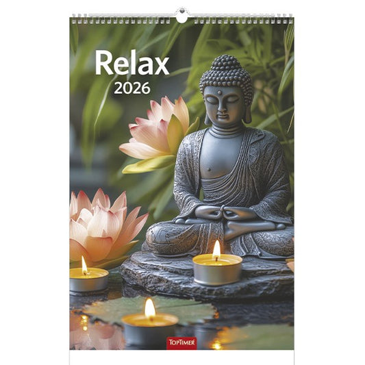 Falinaptár TOPTIMER T094 220x330mm álló Relax 2026. kép