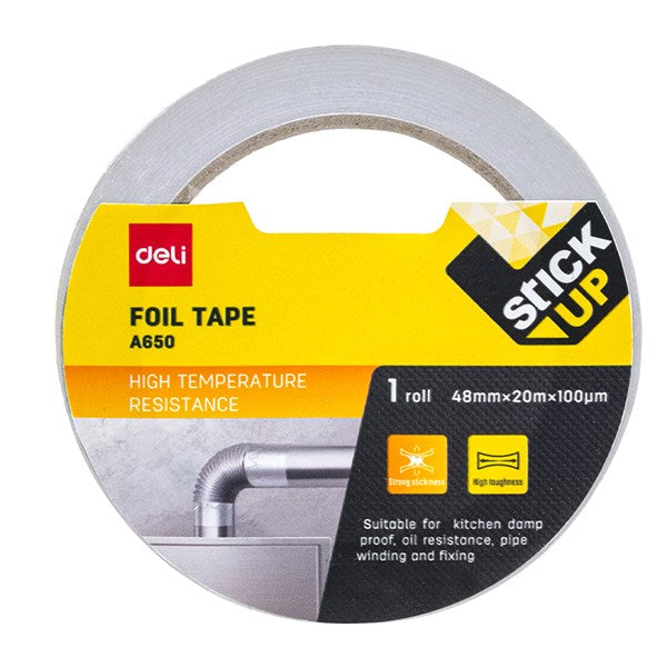 Ragasztószalag DELI 48 mm x 20 m alumínium kép