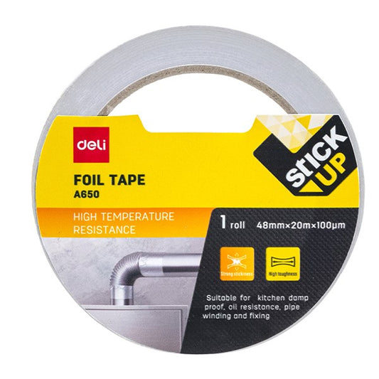 Ragasztószalag DELI 48 mm x 20 m alumínium kép