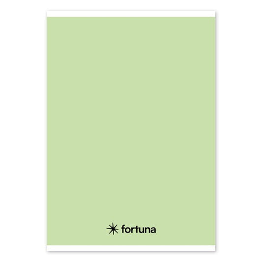 Füzet vonalas FORTUNA Monocolor A/5 32 lapos pasztell zöld kép