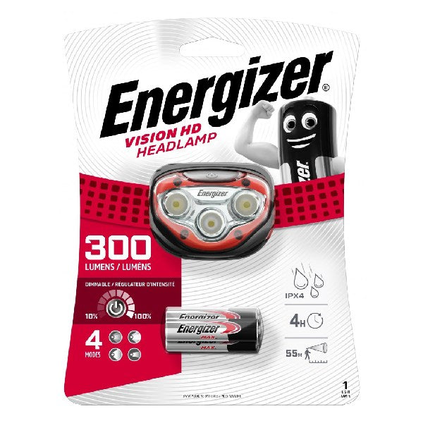 Fejlámpa ENERGIZER LED "HeadlightVisionHD" 3LED + 3xAAA kép